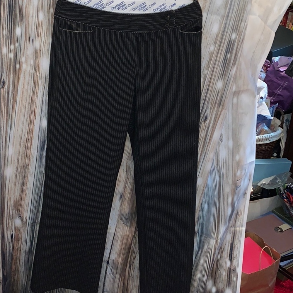 Nanette Lepore Wool Wide Leg Dress Pants -Classic